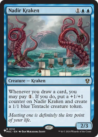 Image for Nadir Kraken (112) (LIST) - Magic: The Gathering