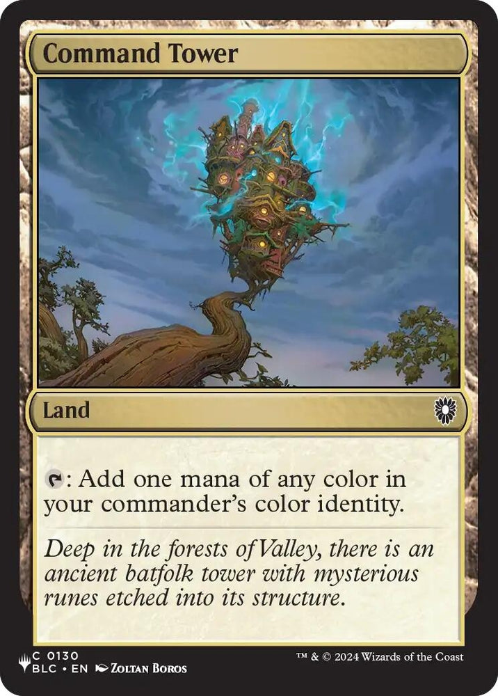 Image for Command Tower (BLC) (130) (LIST) - Magic: The Gathering