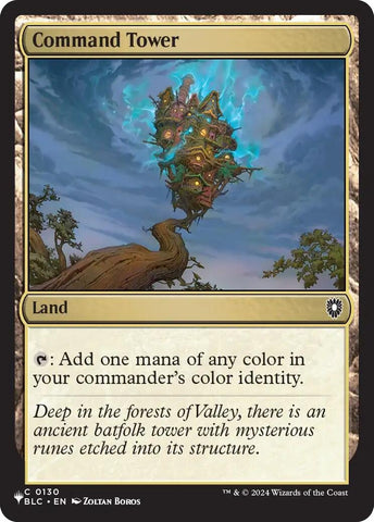 Image for Command Tower (BLC) (130) (LIST) - Magic: The Gathering