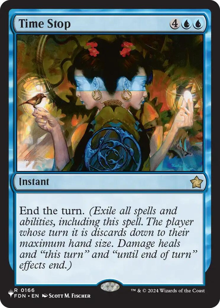 Image for Time Stop (166) (LIST) - Magic: The Gathering