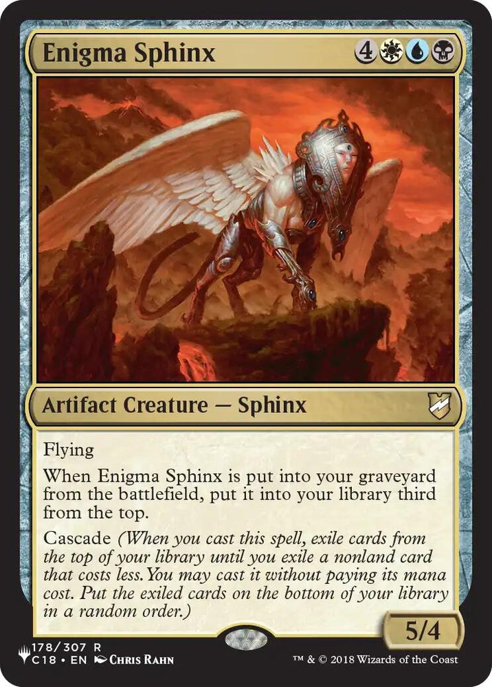 Image for Enigma Sphinx (178) (LIST) - Magic: The Gathering