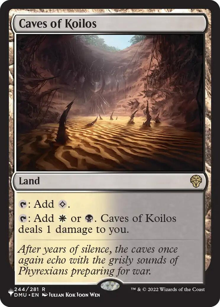 Image for Caves of Koilos (244) (LIST) - Magic: The Gathering
