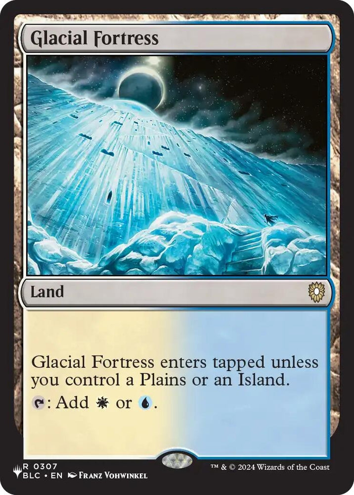Image for Glacial Fortress (307) (LIST) - Magic: The Gathering