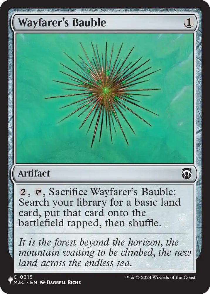 Image for Wayfarer's Bauble (M3C) (LIST) - Magic: The Gathering