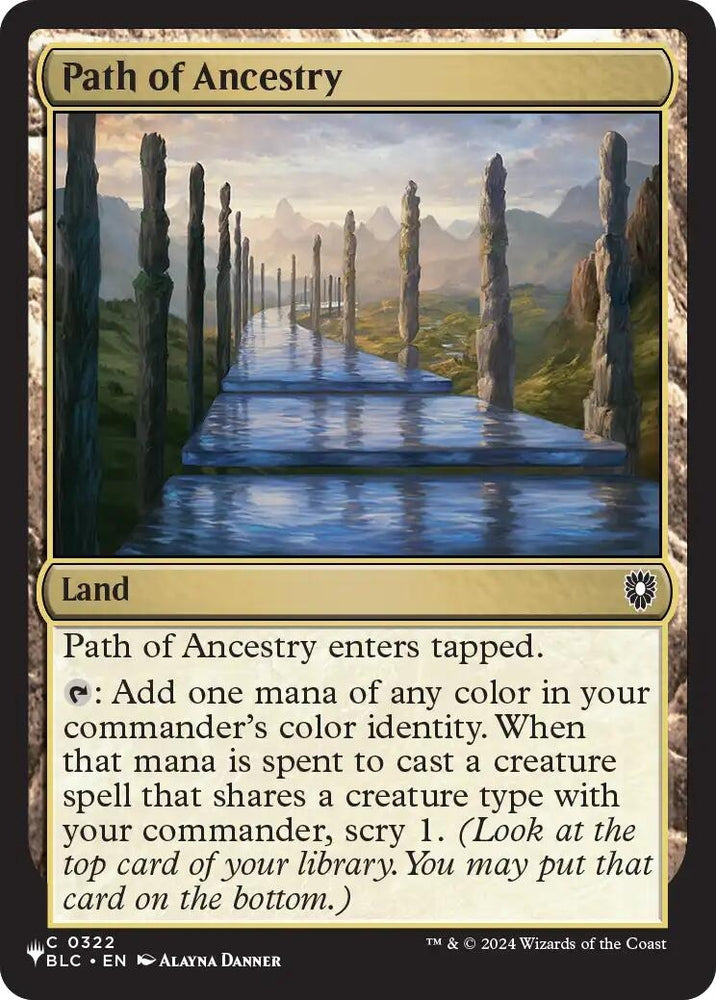 Image for Path of Ancestry (BLC) (LIST) - Magic: The Gathering