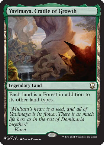 Image for Yavimaya, Cradle of Growth (LIST) - Magic: The Gathering