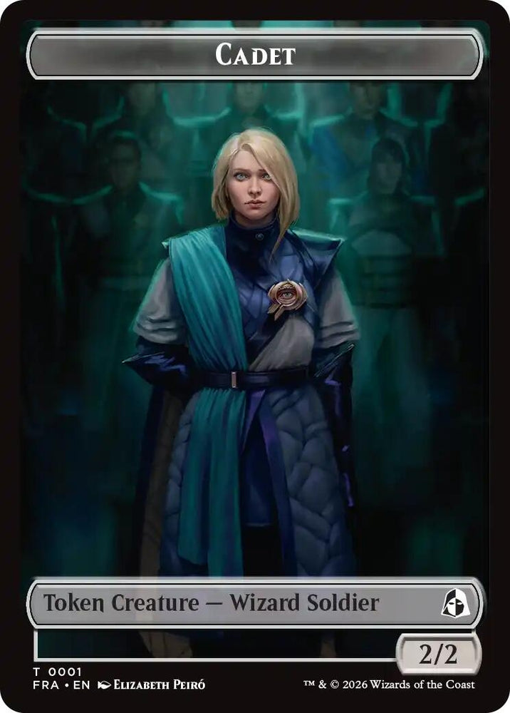Image for Cadet // Map Double-Sided Token (1 // 14) (FRC) - Magic: The Gathering