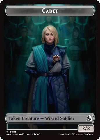 Image for Cadet // Map Double-Sided Token (1 // 14) (FRC) - Magic: The Gathering