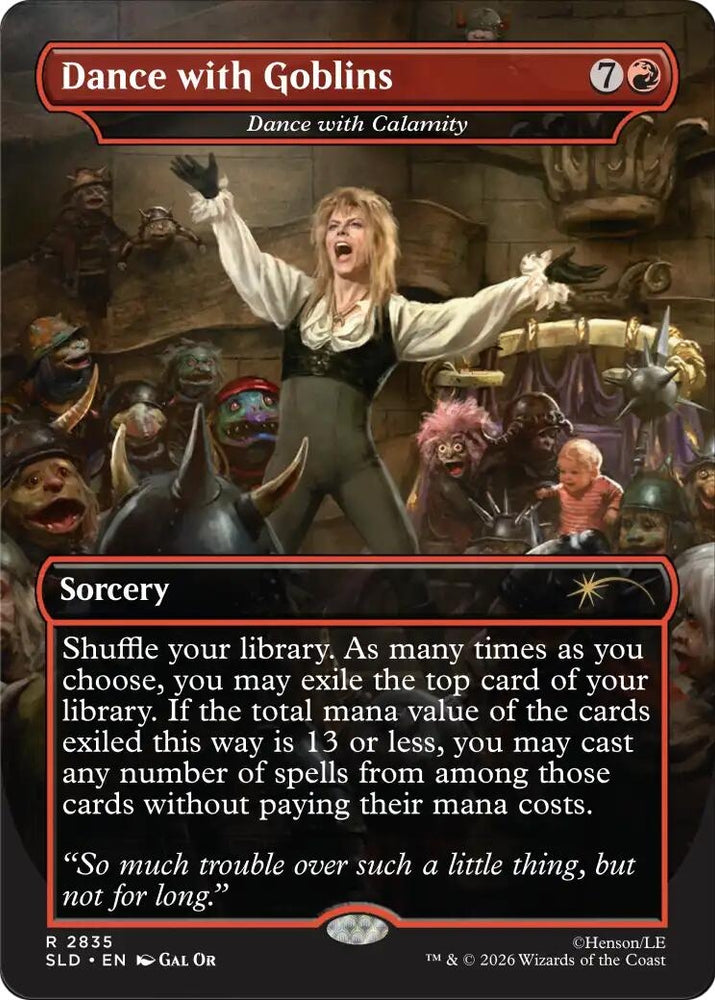 Image for Dance with Goblins - Dance with Calamity (2835) (SLD) - Magic: The Gathering