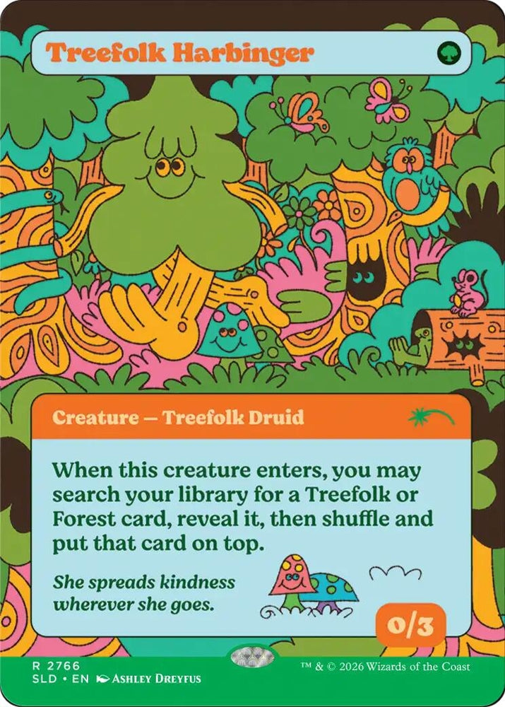 Image for Treefolk Harbinger (2766) (SLD) - Magic: The Gathering