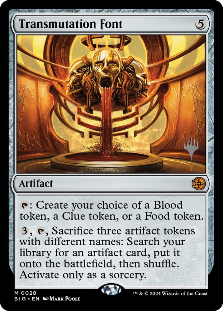 Image for Transmutation Font (28) (PPFRA) - Magic: The Gathering