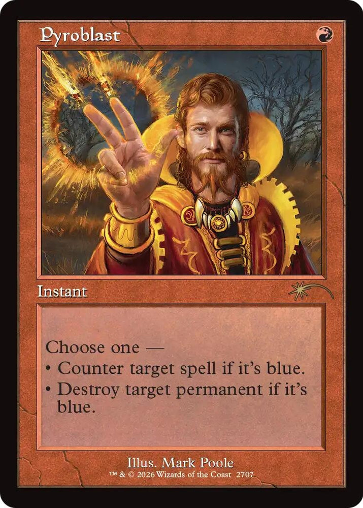 Image for Pyroblast (Retro Frame) (2707) (SLD) - Magic: The Gathering