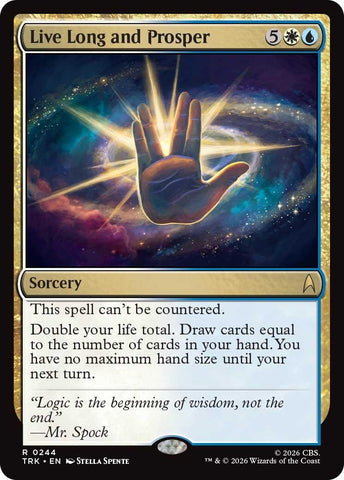 Image for Live Long and Prosper (244) (TRK) - Magic: The Gathering