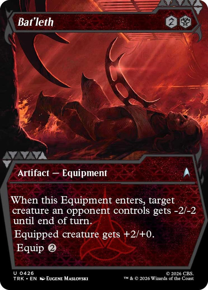 Image for Bat'leth (Showcase) (426) (TRK) - Magic: The Gathering