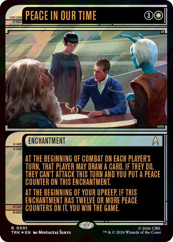 Image for Peace in Our Time (Showcase) (Surge Foil) (501) (TRK) - Magic: The Gathering