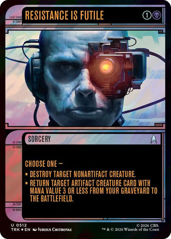Image for Resistance Is Futile (Showcase) (Surge Foil) (512) (TRK) - Magic: The Gathering