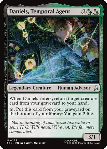Image for Daniels, Temporal Agent (232) (TRK) - Magic: The Gathering