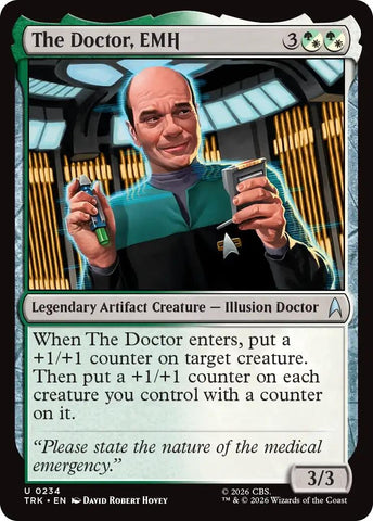 Image for The Doctor, EMH (234) (TRK) - Magic: The Gathering