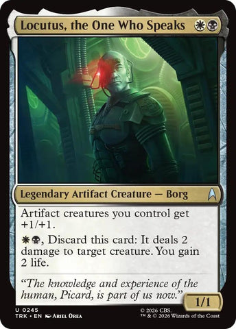 Image for Locutus, the One Who Speaks (245) (TRK) - Magic: The Gathering