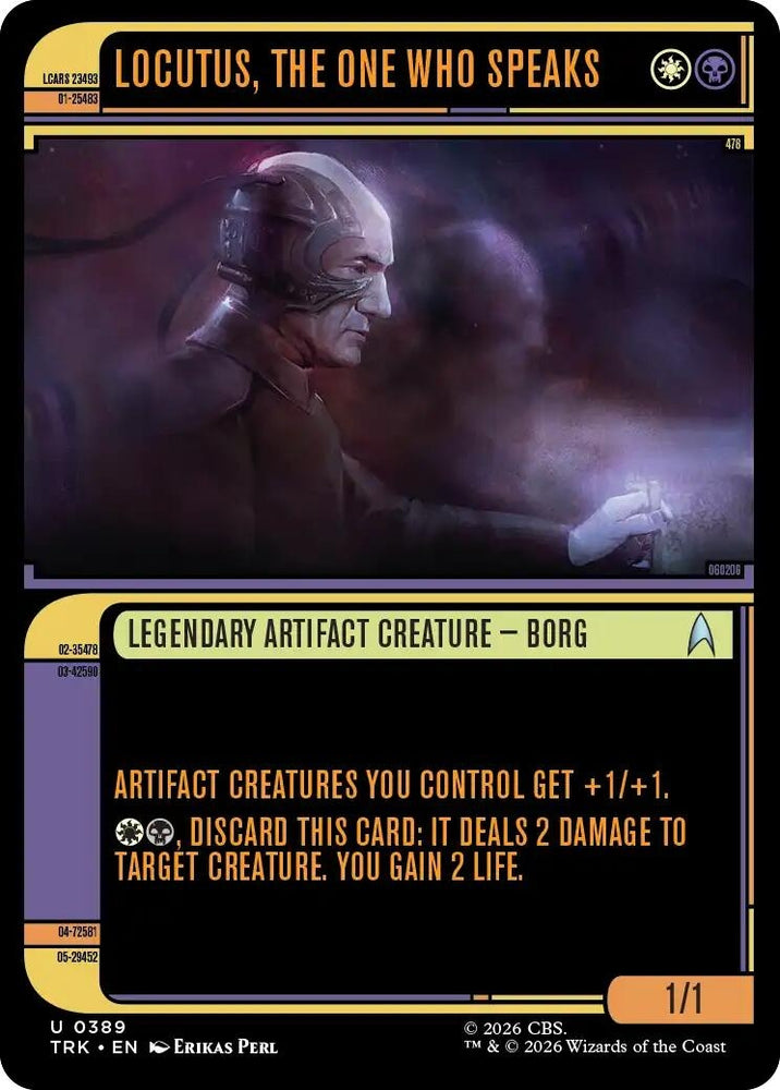 Image for Locutus, the One Who Speaks (Showcase) (389) (TRK) - Magic: The Gathering