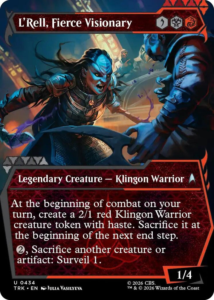 Image for L'Rell, Fierce Visionary (Showcase) (434) (TRK) - Magic: The Gathering