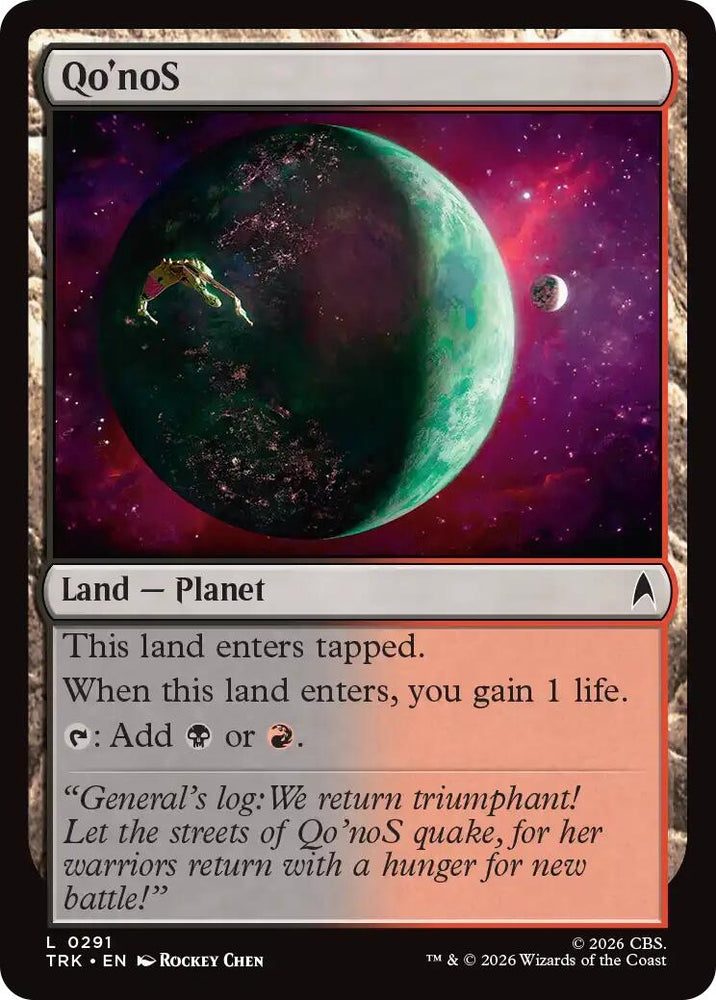 Image for Qo'noS (291) (TRK) - Magic: The Gathering