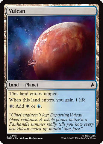Image for Vulcan (305) (TRK) - Magic: The Gathering