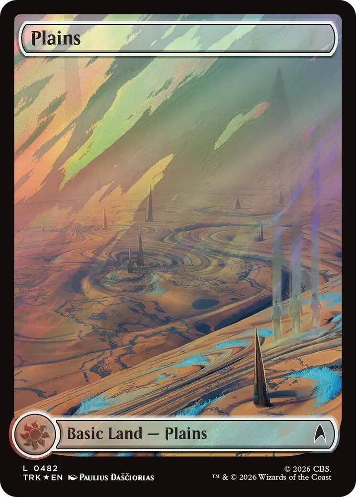 Image for Plains (0482) (Surge Foil) (482) (TRK) - Magic: The Gathering