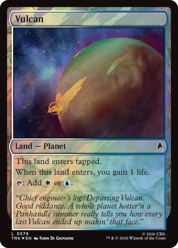 Image for Vulcan (Surge Foil) (579) (TRK) - Magic: The Gathering
