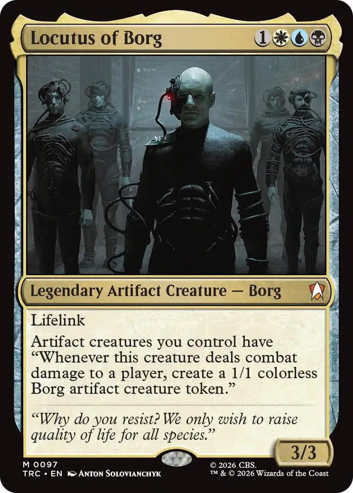 Image for Locutus of Borg (Surge Foil) (97) (TRC) - Magic: The Gathering