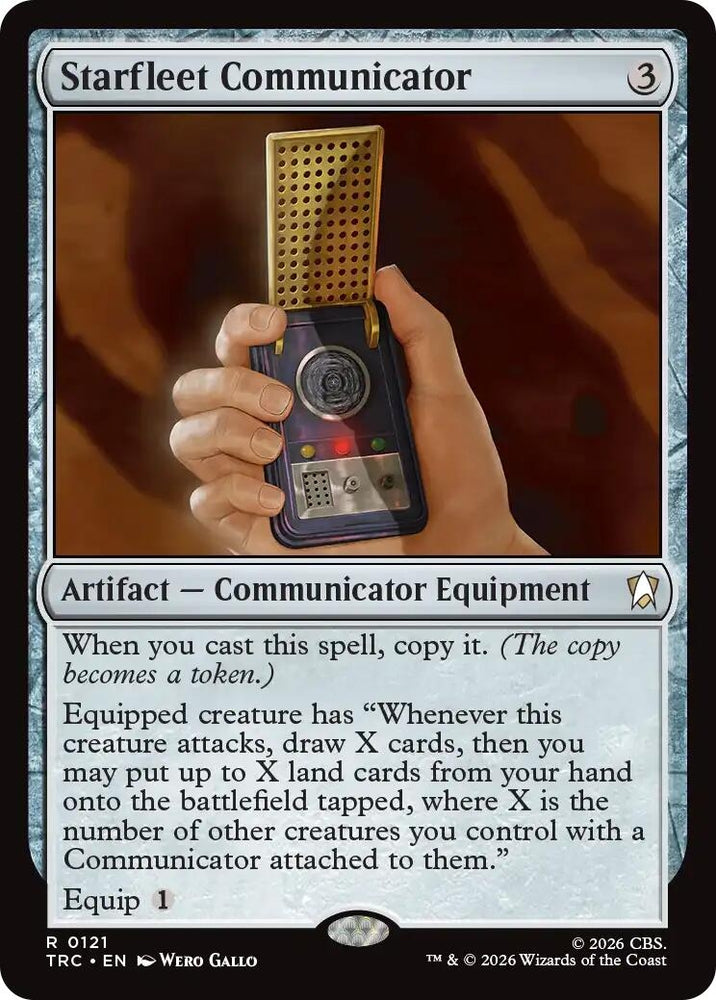Image for Starfleet Communicator (121) (TRC) - Magic: The Gathering