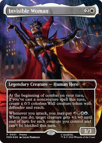 Image for Invisible Woman (Borderless) (1) (UMP) - Magic: The Gathering