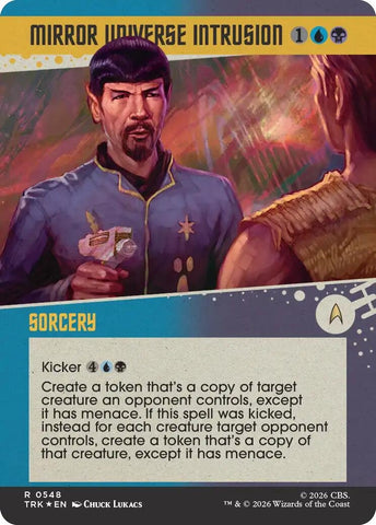 Image for Mirror Universe Intrusion (Showcase) (Surge Foil) (548) (TRK) - Magic: The Gathering