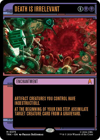 Image for Death Is Irrelevant (Showcase) (375) (TRK) - Magic: The Gathering