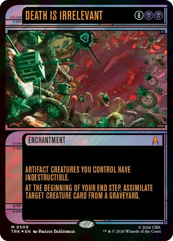 Image for Death Is Irrelevant (Showcase) (Surge Foil) (509) (TRK) - Magic: The Gathering