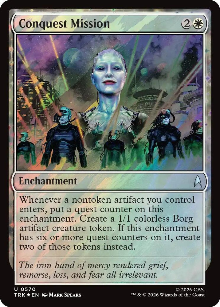 Image for Conquest Mission (Surge Foil) (570) (TRK) - Magic: The Gathering