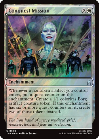 Image for Conquest Mission (Surge Foil) (570) (TRK) - Magic: The Gathering