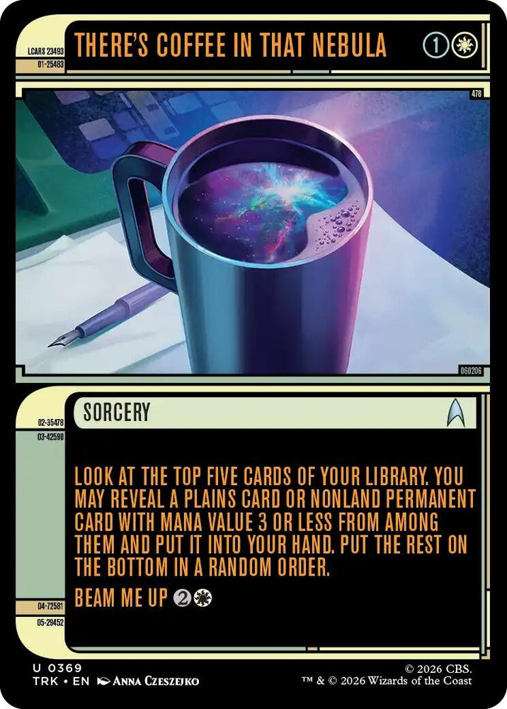 Image for There's Coffee in that Nebula (Showcase) (369) (TRK) - Magic: The Gathering