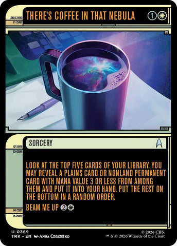 Image for There's Coffee in that Nebula (Showcase) (369) (TRK) - Magic: The Gathering