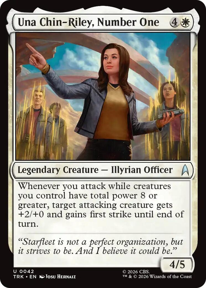 Image for Una Chin-Riley, Number One (42) (TRK) - Magic: The Gathering