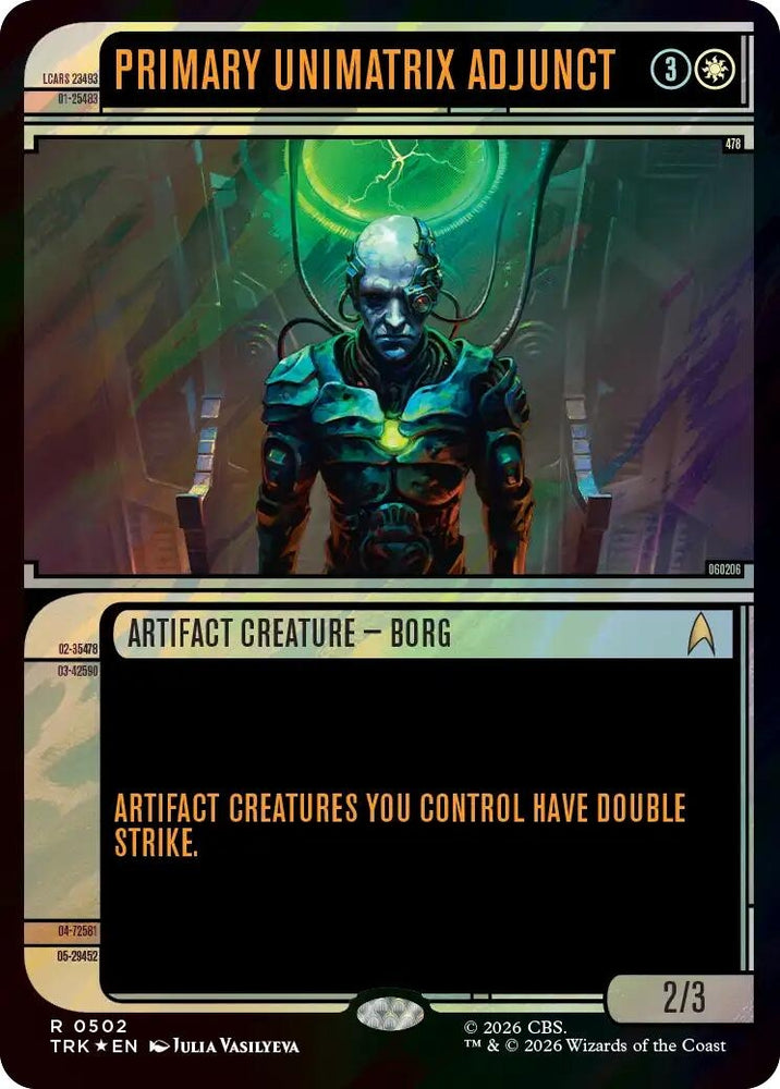 Image for Primary Unimatrix Adjunct (Showcase) (Surge Foil) (502) (TRK) - Magic: The Gathering