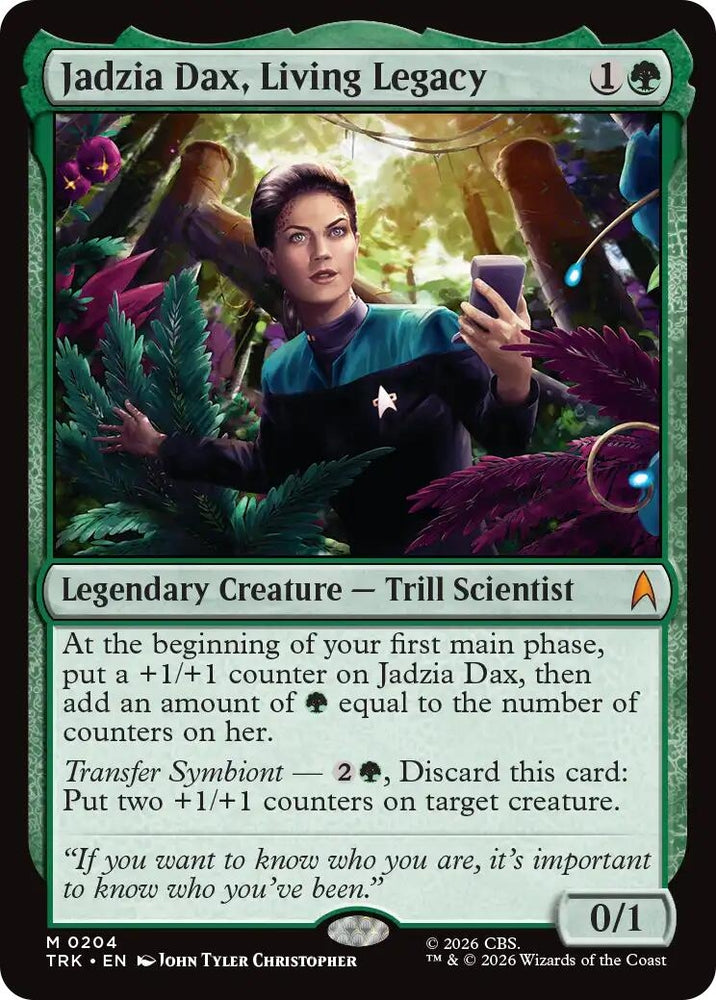 Image for Jadzia Dax, Living Legacy (204) (TRK) - Magic: The Gathering