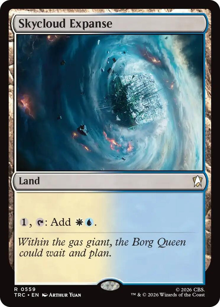 Image for Skycloud Expanse (Surge Foil) (559) (TRC) - Magic: The Gathering