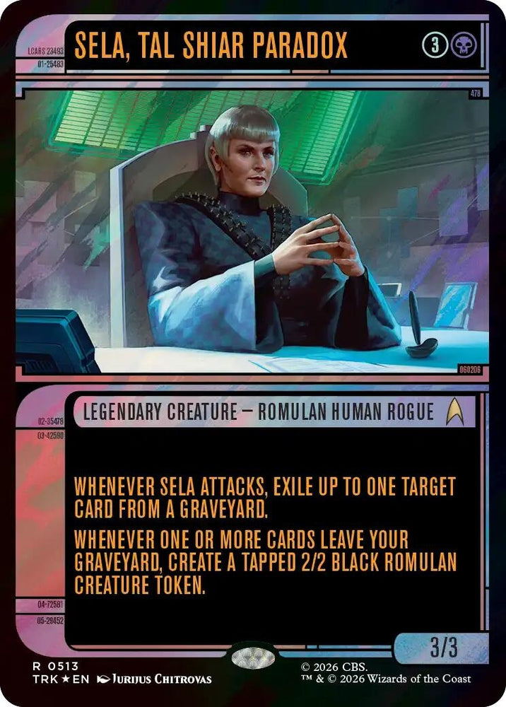 Image for Sela, Tal Shiar Paradox (Showcase) (Surge Foil) (513) (TRK) - Magic: The Gathering