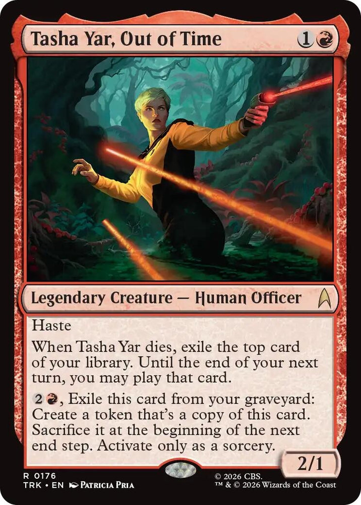 Image for Tasha Yar, Out of Time (176) (TRK) - Magic: The Gathering