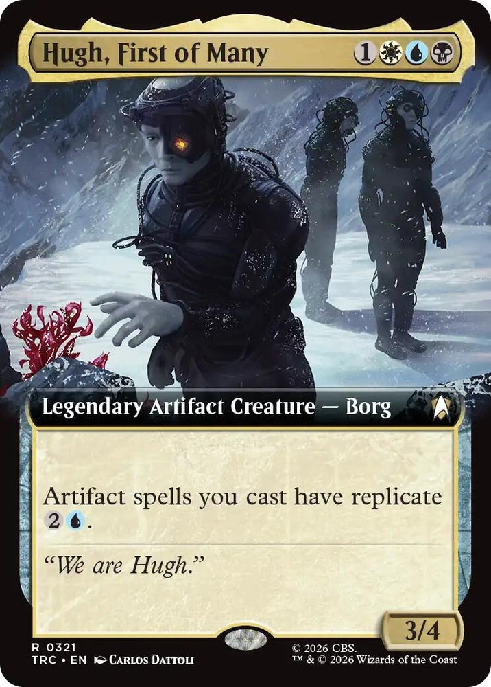 Image for Hugh, First of Many (Extended Art) (321) (TRC) - Magic: The Gathering