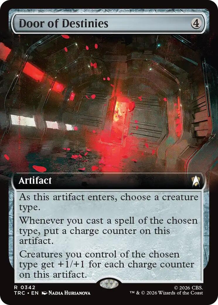 Image for Door of Destinies (Extended Art) (342) (TRC) - Magic: The Gathering