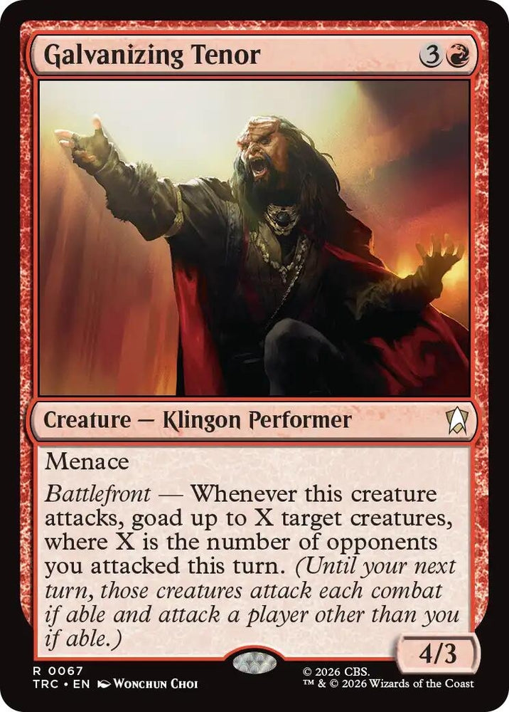 Image for Galvanizing Tenor (TRC) - Magic: The Gathering
