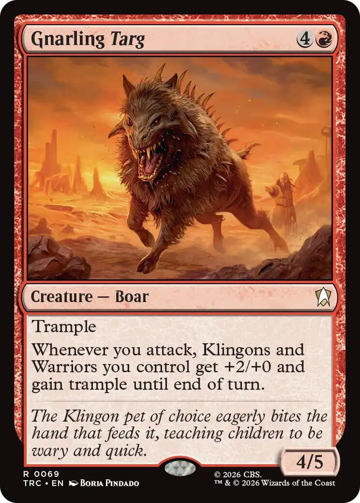 Image for Gnarling Targ (TRC) - Magic: The Gathering