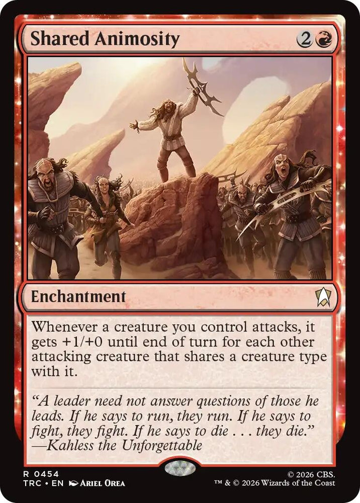 Image for Shared Animosity (TRC) - Magic: The Gathering
